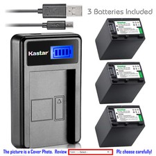 Kastar Battery LCD Charger fo