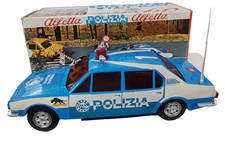 Giocattolo-Reel ALFETTA-Polizia Vintage
