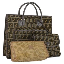 FENDI Zucca Canvas Zucchino