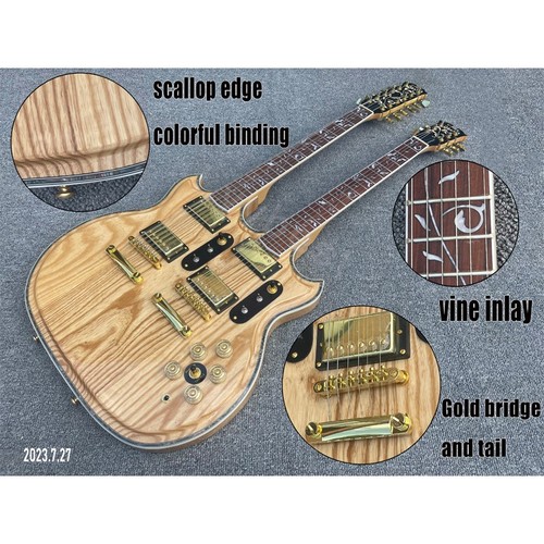 Chitarra elettrica doppio - chitarra,