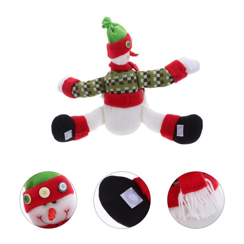 Pupazzo neve stoffa per - in,