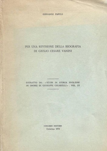 Per una revisione della