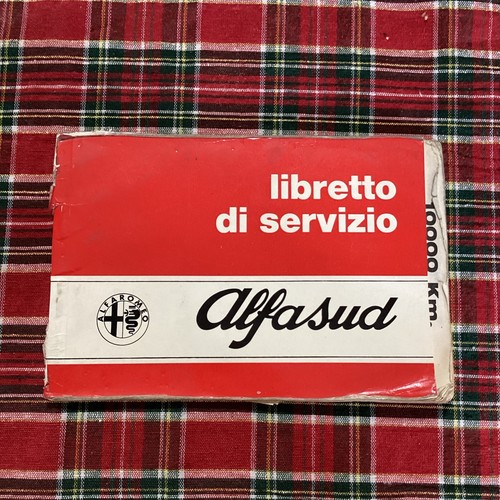 Alfasud alfa romeo libretto - alfasud,alfa, romeo,libretto