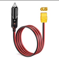 Cavo di ricarica accendisigari con connettore xt90, 12v con fusibile...