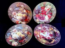 4 Piatti in Porcellana Serie 1855 Email de Limoges S Marino Godinger