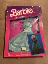 Mattel Barbie Dream Glow Fashions #2190 abito blu vintage 1985