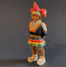 Statua Sami vintage svedese in