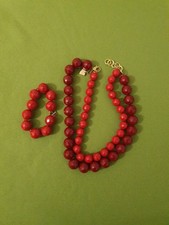 Set Collana e Bracciale Coccinelle Colore Rosso