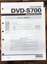 Yamaha DVD-S700 Lettore DVD