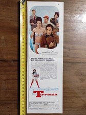 Traghetti Tirrenia pubblicità vintage 1971 Sardegna Sicilia Corsica Malta Libia