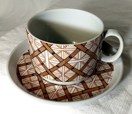 Tazza colazione piatto - e,
