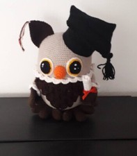 Laurea, gufo, laureato, regalo