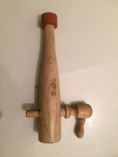 RUBINETTO Vintage IN LEGNO PER BOTTE OLD VINO