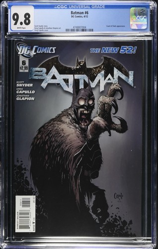Batman cgc 2012 dc - cgc,