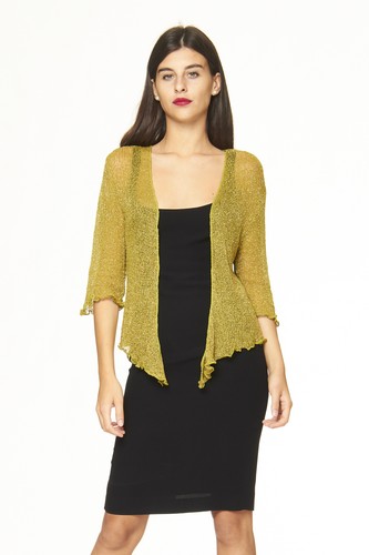Coprispalle rayon lurex gold