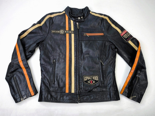 Giacca pelle chevignon - pelle,