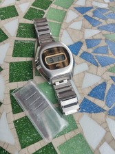 Vintage Lcd Digital Watch Orient G661607-40 From 1976