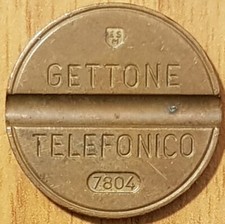 Italia gettone telefonico dal