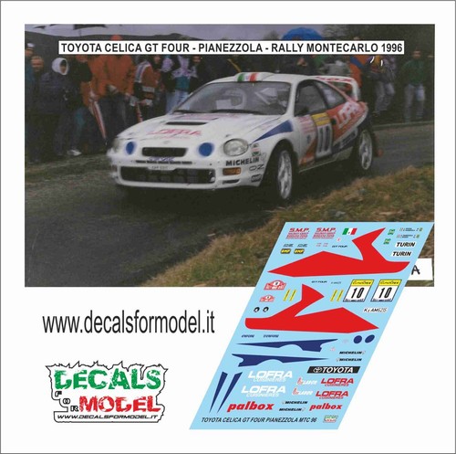 Decals toyota celica gt - decals,