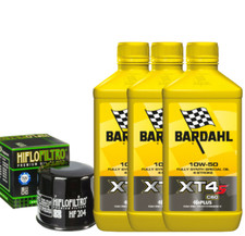 TAGLIANDO TRIUMPH 675 DAYTONA 2006 2010 KIT BARDAHL XT4-S C60 10W50 FILTRO OLIO