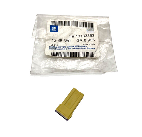 Fusibile giallo ampere - fusibile, opel