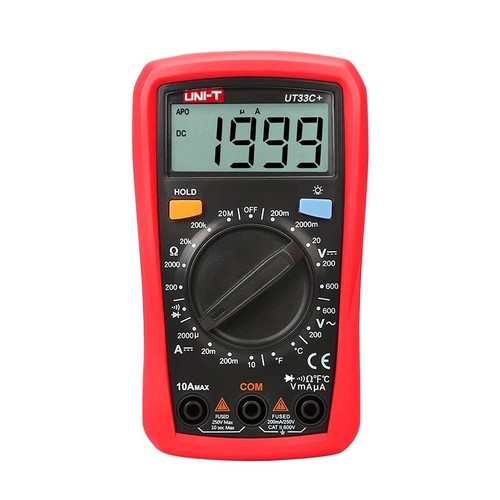 Uni ut33c multimetro - ut33c+,