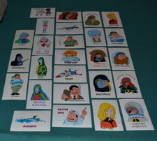 Lotto 26 adesivi Vintage CAPITAN HARLOCK Edierre - Roma 1979