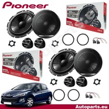 Kit 8 Casse Altoparlanti Pioneer Anteriori e Posteriori per Peugeot 308 dal 2007