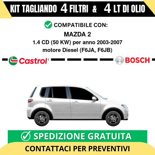 Tagliando filtri bosch - tagliando,