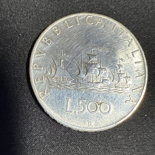 Moneta 500 lire argento - 500,