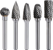 5Pz Frese Rotanti in Metallo
