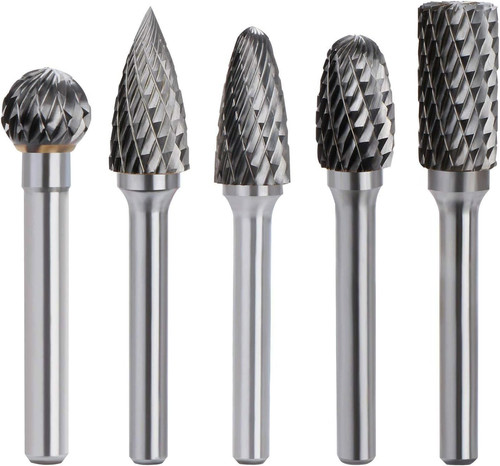 5pz frese rotanti metallo - frese, in