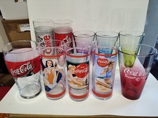 Coca Cola 10 Bicchieri tutti differenti 