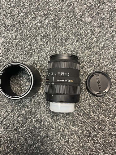Teleobiettivo sigma 200 mm - teleobiettivo, 55-200