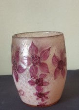 LEGRAS, très joli vase en