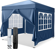 Carpa Pop Up Azul Tienda De