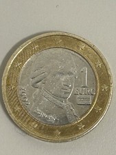 1 euro 2002 Mozart