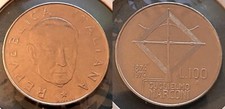 Italy 1974 100 Lire Guglielmo