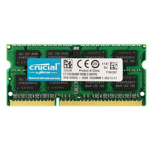 Crucial ddr3l 4gb 8gb 1333 - crucial,