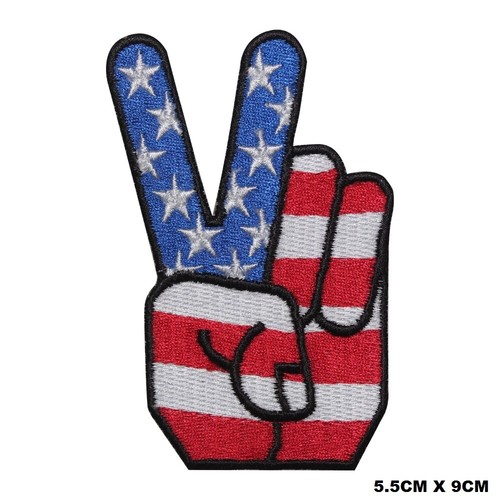 Usa victory flag - usa, embroidered