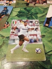 274sc Promocard Leite Ribeiro Adriano, Inter Card Collection n.10,  2008-2009