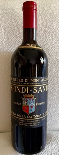 Brunello montalcino 1985 - brunello,