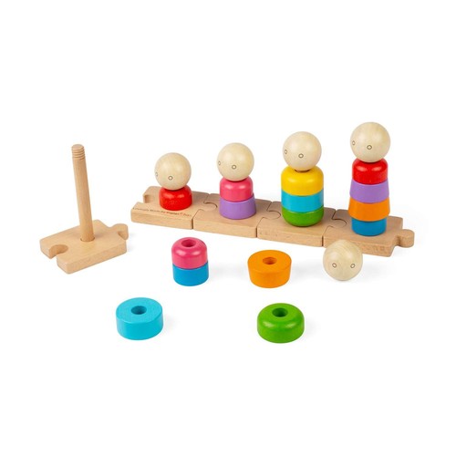 Bigjigs toys rainbow family - toys,