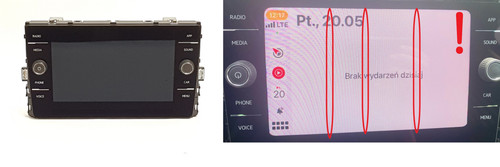 Display radio volkswagen - radio,