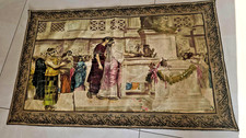 Arazzo Antico Fine '800 - Firmato "A. Borsari" - Maestro Antonio Borsari