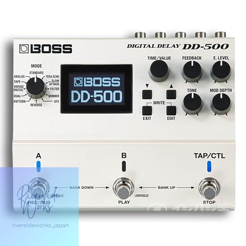 Boss 500 digital delay - dd-500,