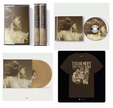 🌙 Taylor Swift FEARLESS ERA T-Shirt (S) CASSETTA CD VINILE PACCHETTO CURA PACCHETTO