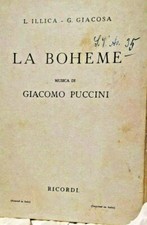  Libretto Lirica La Boheme
