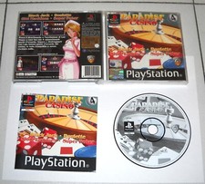 PS1 Playstation 1 PARADISE CASINO - PsOne PAL ITA Black Jack Roulette Poker