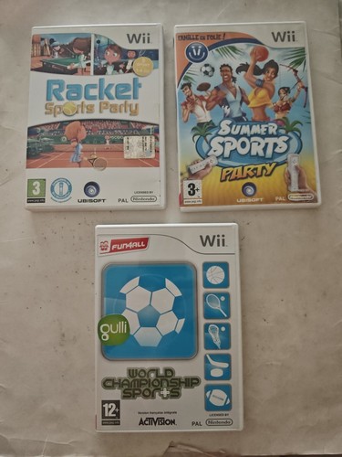 Tre giochi sportivi wii - tre,